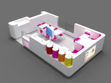 High end mall nail kiosk furniture products