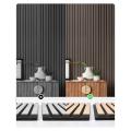 decorative acoustic 3D slat wood panel for store