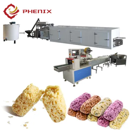 Automatic Oats Chocolate Cereal Bar Making Machine