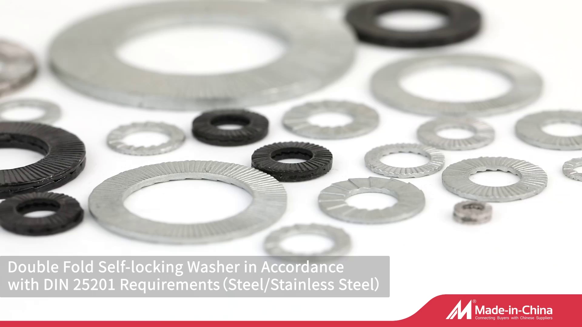 Stainless-Steel Belleville Washer Spring Washer Wedge Lock Washer
