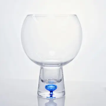 hand blown gin balloon glass cocktail glass