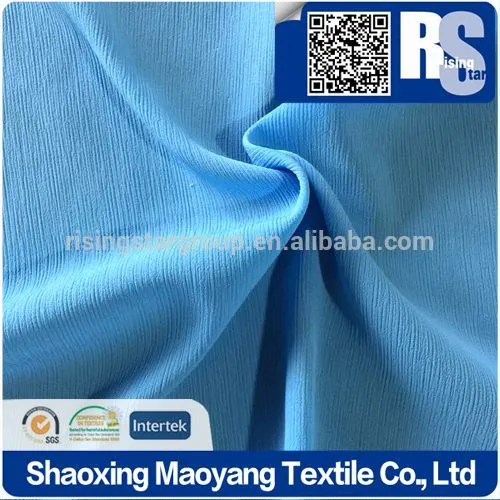Risingstar China Factory High Quality Woven Fabric,Crinkle Chiffon Fabric