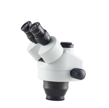 3,5x-270x Testa trinoculare del microscopio zoom stereo con supporto per telefono da 76 mm per la riparazione