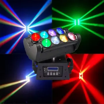 Hot Sale 8*10W RGBW 4in1 LED Beam Spider Disco Light