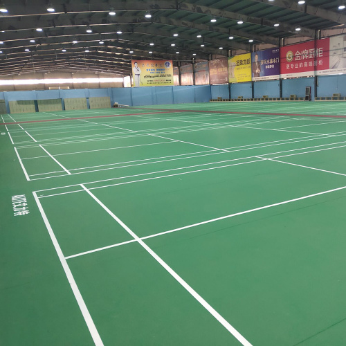 pavimento sportivo professionale in pvc per campo da badminton