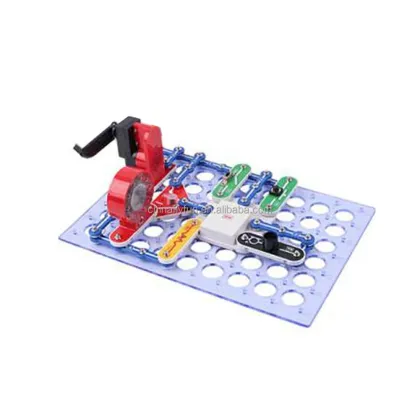 Stemedu Scientific Circuit Brick Science Physics Experiment Electronics Exploration Kit