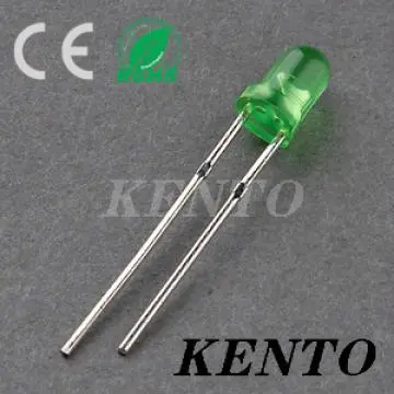 Diffused-lens Round LED emitting Diode
