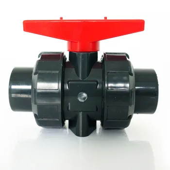 DN65 Double Union Ball Valve: A Versatile Component for Chemical Dosing Systems in UPVC, CPVC, PVDF, and PP Plastics