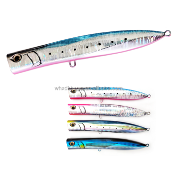 MISTER LURE Artificial 60g Hard Plastic Popper Lure for Saltwater Fishing