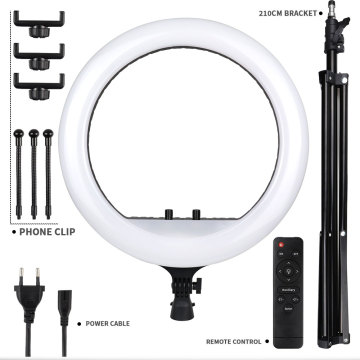 21 Inch Dimmable LED Ring Light for Selfie Makeup and Streaming