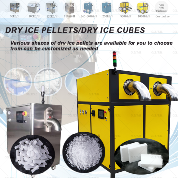 Professional Dry Ice Cube Maker: Efficient Dry Ice Pelletizer for Sale