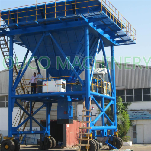 Tyre Mobile Eco Hopper For Bulk Cargo Handling