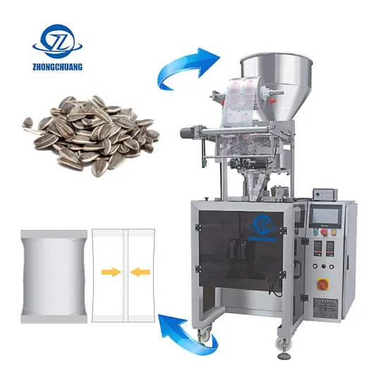 Vertical Pillow Bag Packaging Machine for Multifunctional Snack Sachet Packing