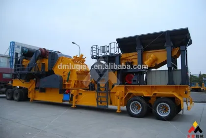 Long Service Life garnet impact crusher machine