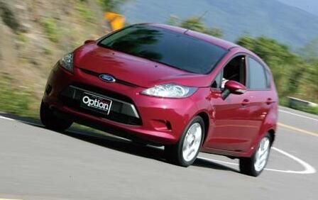 Ford Fiesta red