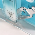 Apex klarblå akryl kosmetisk makeup display stativ