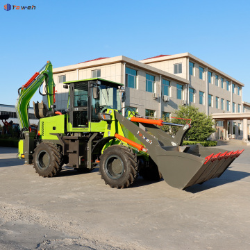 EPA Engine Backhoe Loader Excavator with Free Shipping