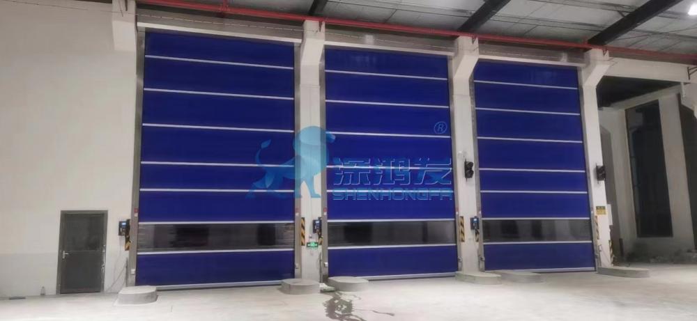 Smart garage use high speed door