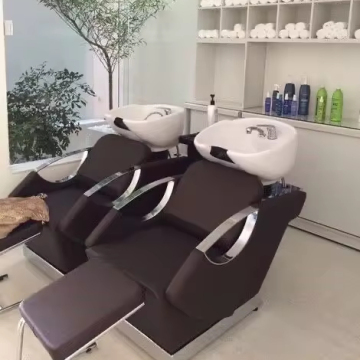 Wholesale New design Hair salon beauty salon Barber shop furniture Hair washing Shampoo bed Shampoo chair