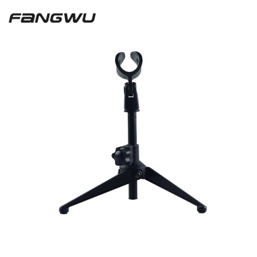 Tabletop Microphone Stand for Desktop and Tablet: Clip Holder for Convenient Hands-Free Use