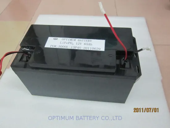 12v 65ah Lifepo4 Lithium Iron Phosphate Batteries For Solar Panel System