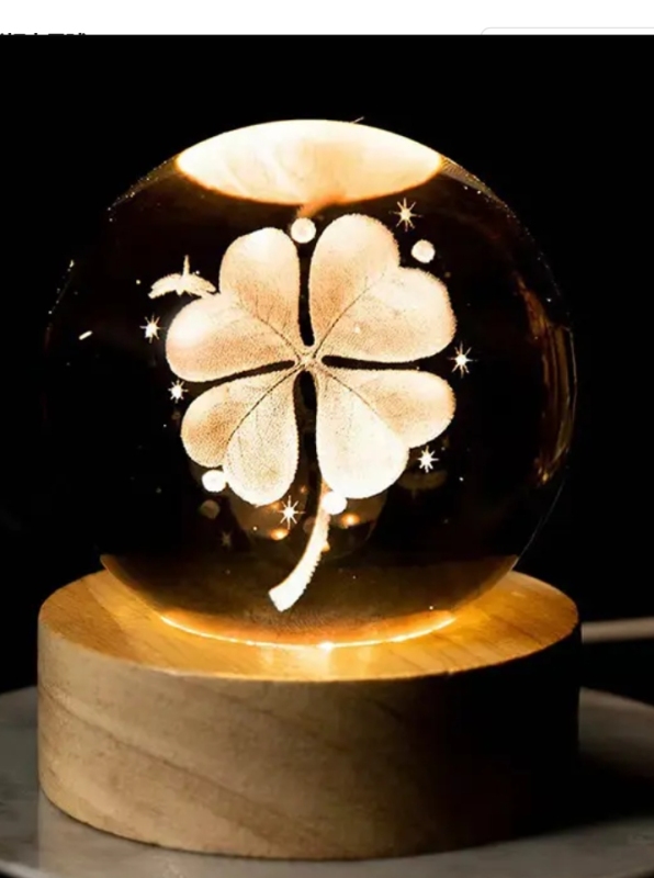Crystal Ball Glow-in-the-Dark Projection Light