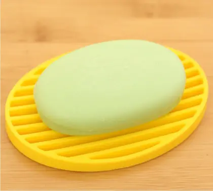 Home Hotel Restaurant Silicone Holder Rack For Soap