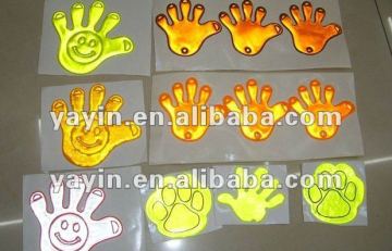 palm/samiling reflective sticker