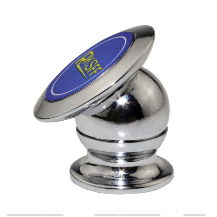 Zinc Alloy Magnetic Phone Holder Silver