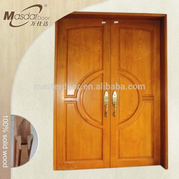 Kerala house interior double doors design solid teak wood door price