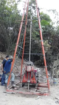 GY-200-1A Rock& diamond core Drilling rig for iron mining exploration