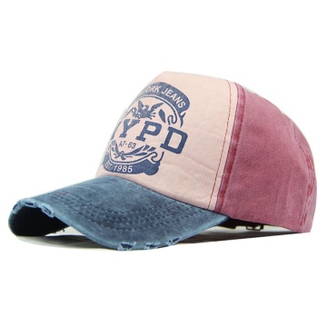 Visor de sol de moda transfronteriza y gorra de béisbol de algodón con estampado alfabético