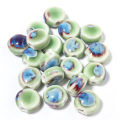 20pcs per bag ceramic beads oblate shape