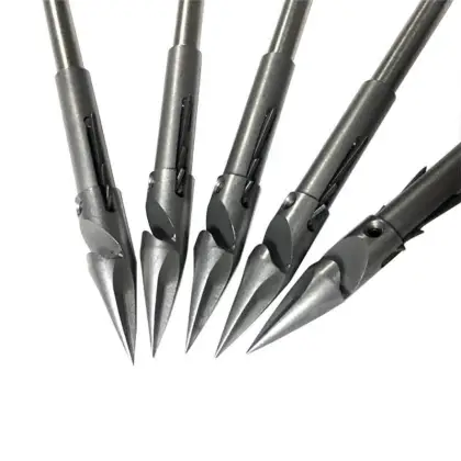 Outdoor Fishing Dart Target Head - Replacement Pointed Metal Accessory