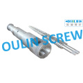 Cincinnati Cmt58 Twin Conical Screw and Barrel for PVC Extrusion