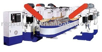 Automatic rotary conveyor polishing machine