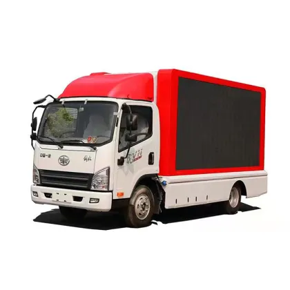 Waterproof P3 LED Mobile Screens for Vehicle Truck Van Advertising
