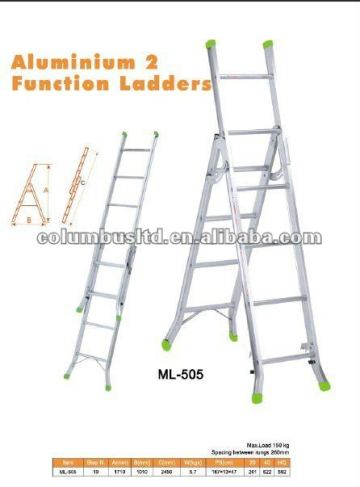 aluminium fuction ladder