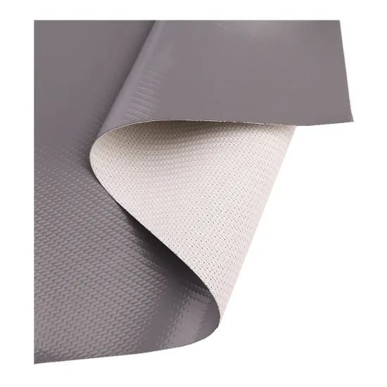 Waterproof 610GSM PVC Sunscreen Blackout Curtain Fabric and Sky-light Blinds Fabric