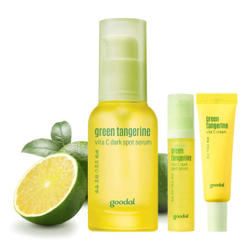 Goodal Green Tangerine Vitamin C Dark Spot Serum for Sensitive Skin - 1.01 fl oz | Brightening & Anti-Aging Solution
