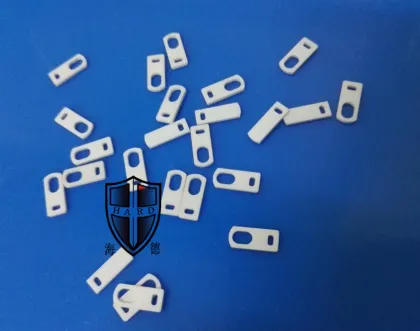 alumina ceramic machinery flange plate parts industrial