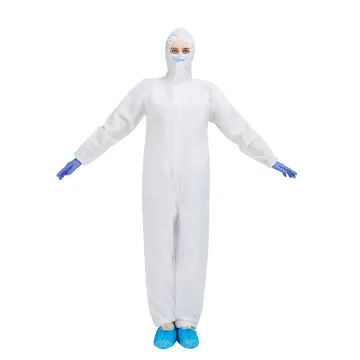 Factory Wholesale: Breathable Disposable Coveralls with SMS Non-Woven Material