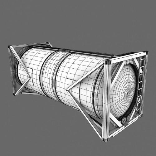 high quality CFL-20/0.6 ISO LNG Tank Container