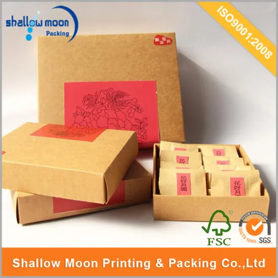 china kraft tea classic packing paper box