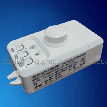 Light sensors switch