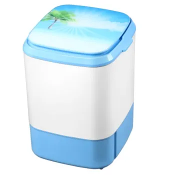 4kg Mini Baby Clothes Washing Machine: Top-Load with Spin Dryer