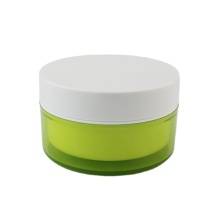 20 ml 50 ml 100 ml 120 g lege plastic cosmetische dubbele wand acryl PP Cream Matte Frost Green Jar