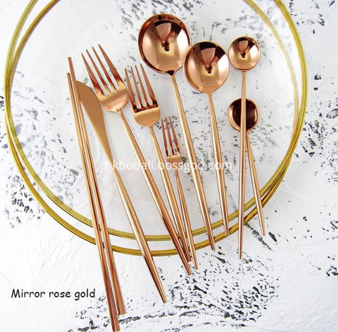 Gold Cutlery Set