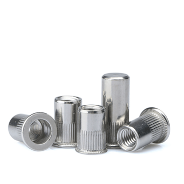 Kacang Keling Keling Stainless Steel Dengan Knurled