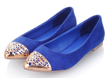 Lady Shoe Accessory, Hollow Metal Toe Caps for Women Shoe Ornaments